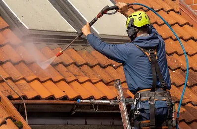 Démoussage et hydrofuge de toiture à Aragon